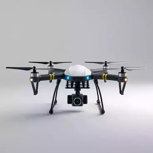 Quadcopter 3d model