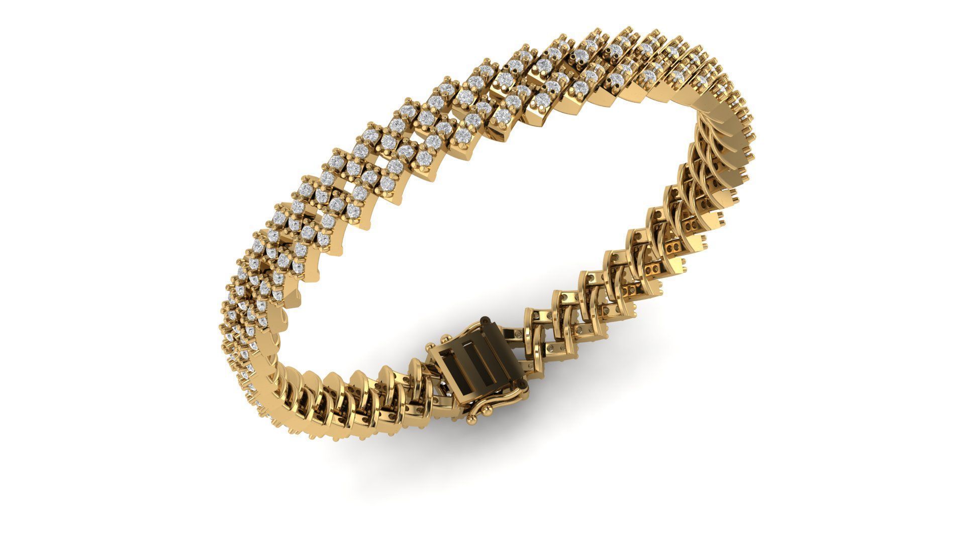 8 MM MIAMI CUBAN LINK CHAIN BRACELET OR NECKLACE 3D print model_3