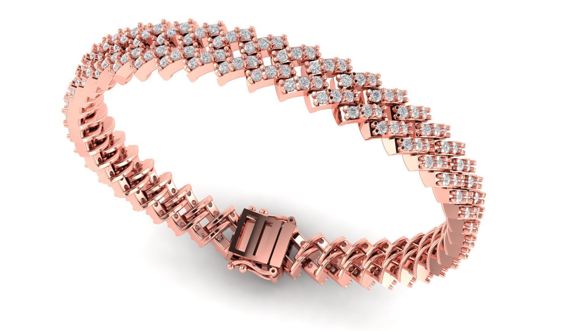 8 MM MIAMI CUBAN LINK CHAIN BRACELET OR NECKLACE 3D print model_5