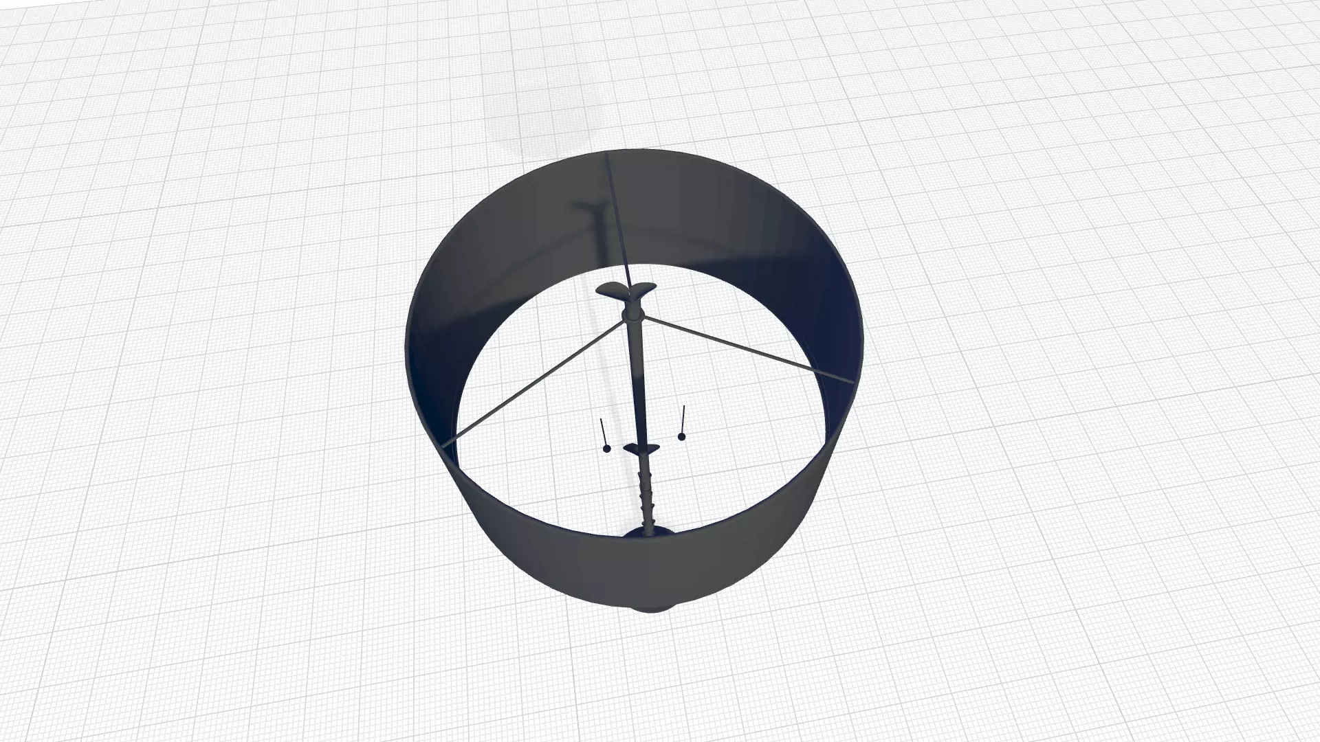 Organic Floor Light Lamp 3D model