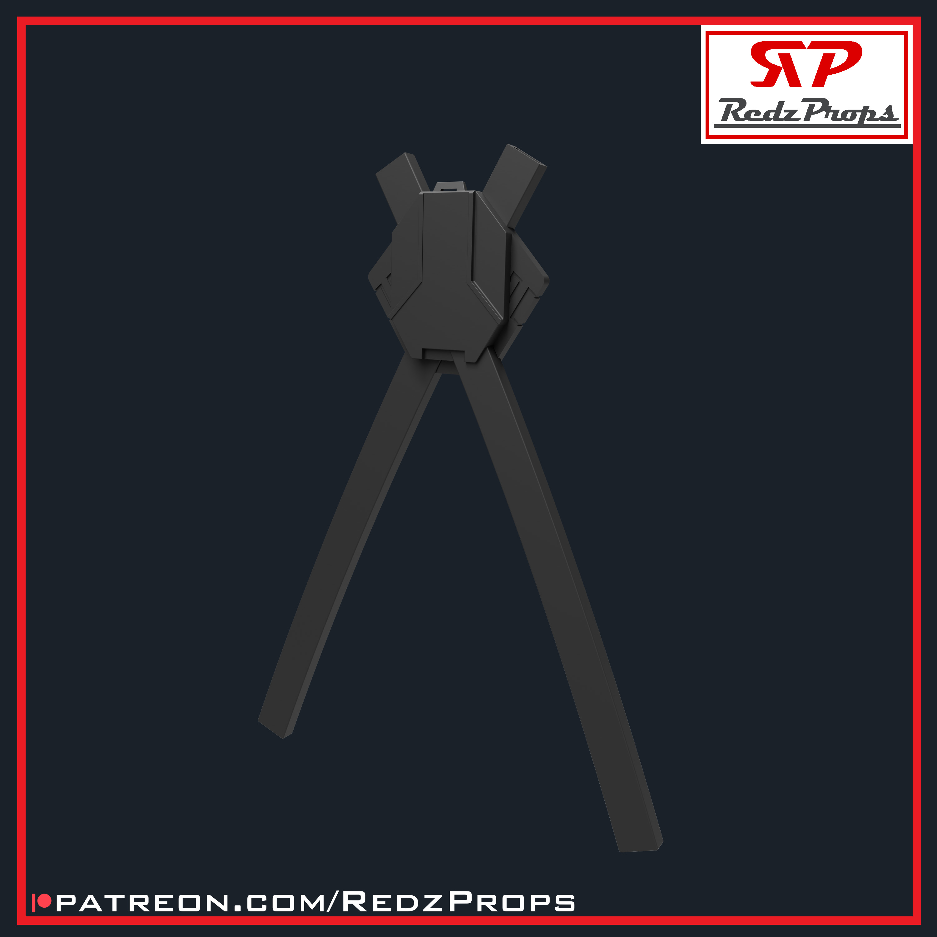 Deadpool 1 Katana and Scabbard Cosplay Prop 3D print model_9