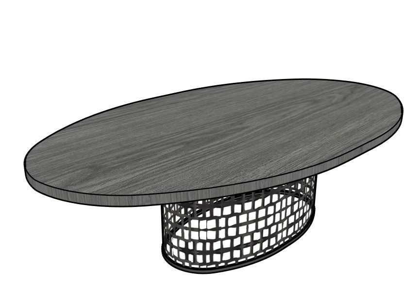 Santorini Dining Table by Gregorius Pineo 3D model_1