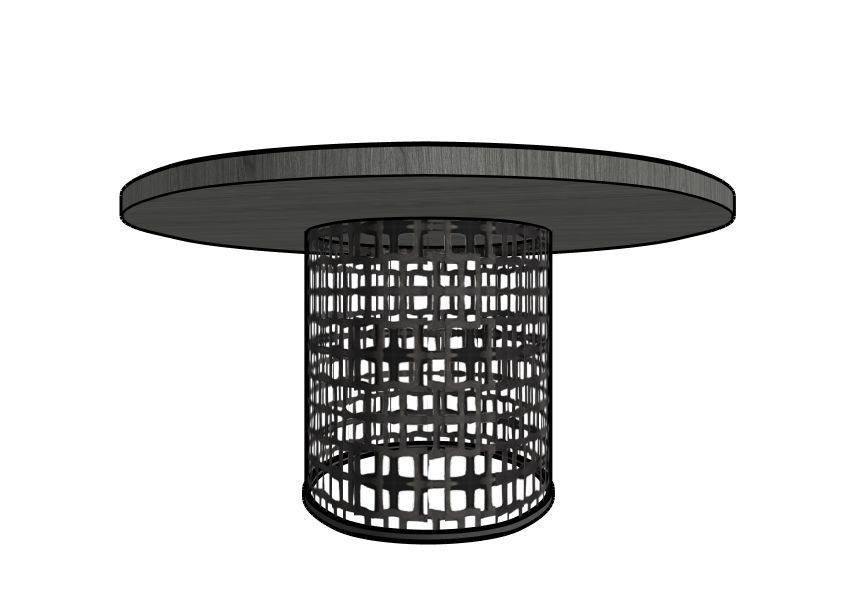Santorini Dining Table by Gregorius Pineo 3D model_3
