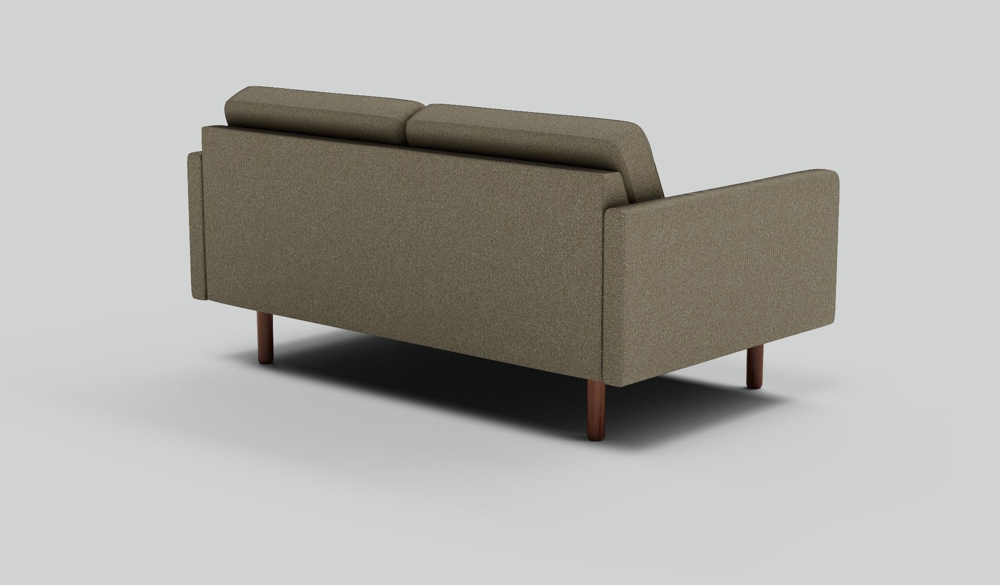 2 Seater Sofa 3D model_1