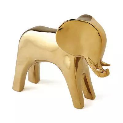 Dwell Studio Elephant Gold Objet 3D model