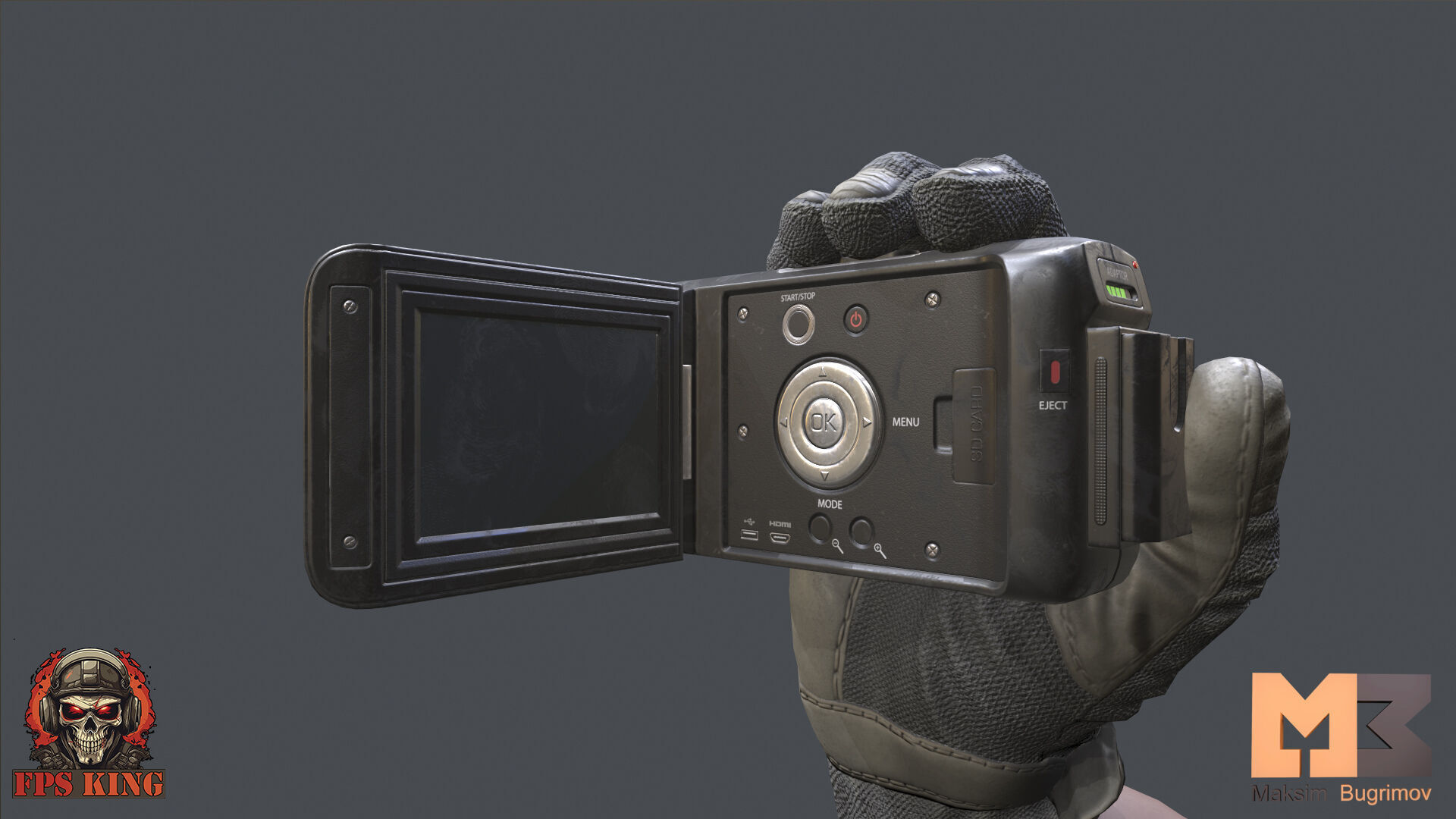 FPS Devices Animations Low-poly 3D model_13