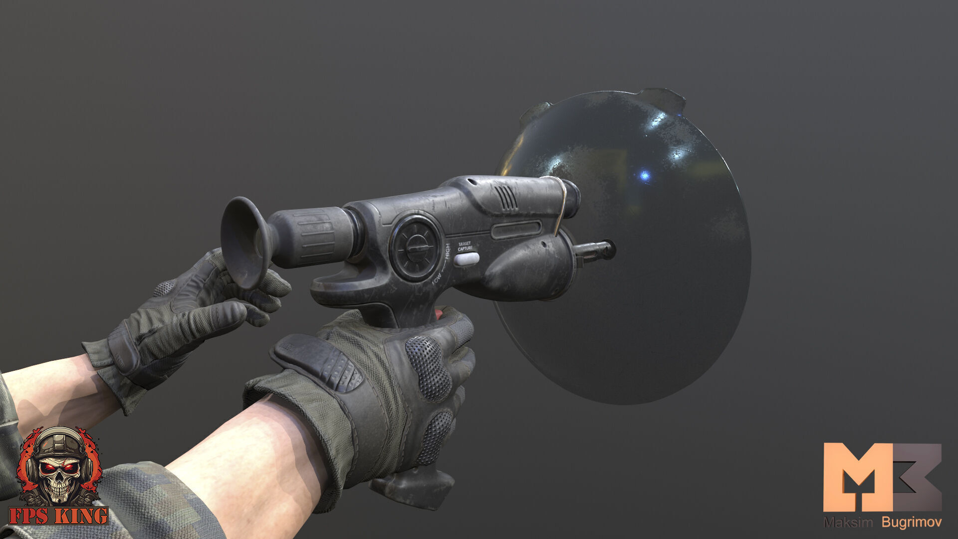 FPS Devices Animations Low-poly 3D model_4