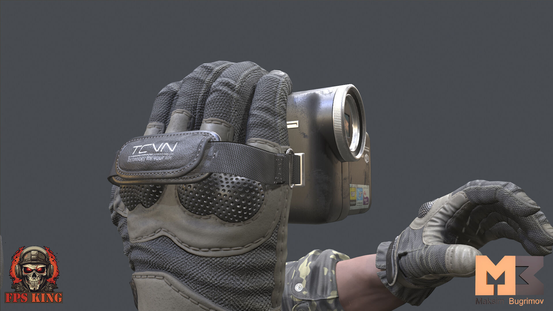 FPS Devices Animations Low-poly 3D model_16