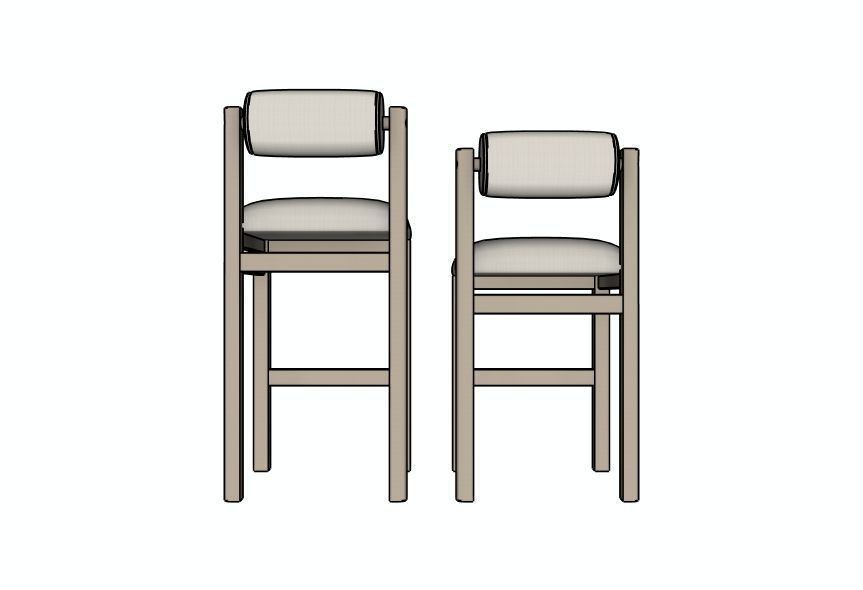 Thayer Bar Counter Stool by Maiden Home 3D model_4