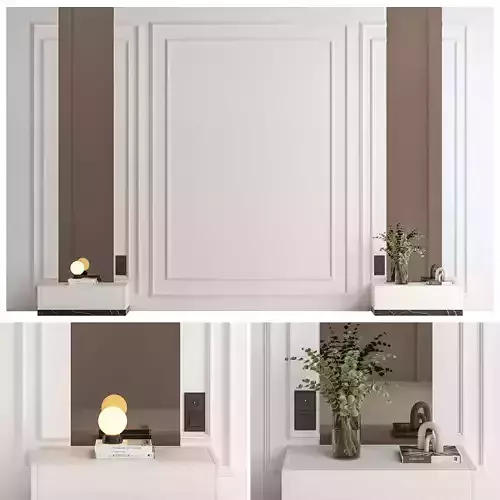 Headboard Wall Panel Composition 10