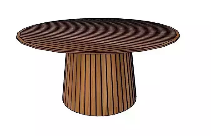 Whirl Dining Table by Gloster