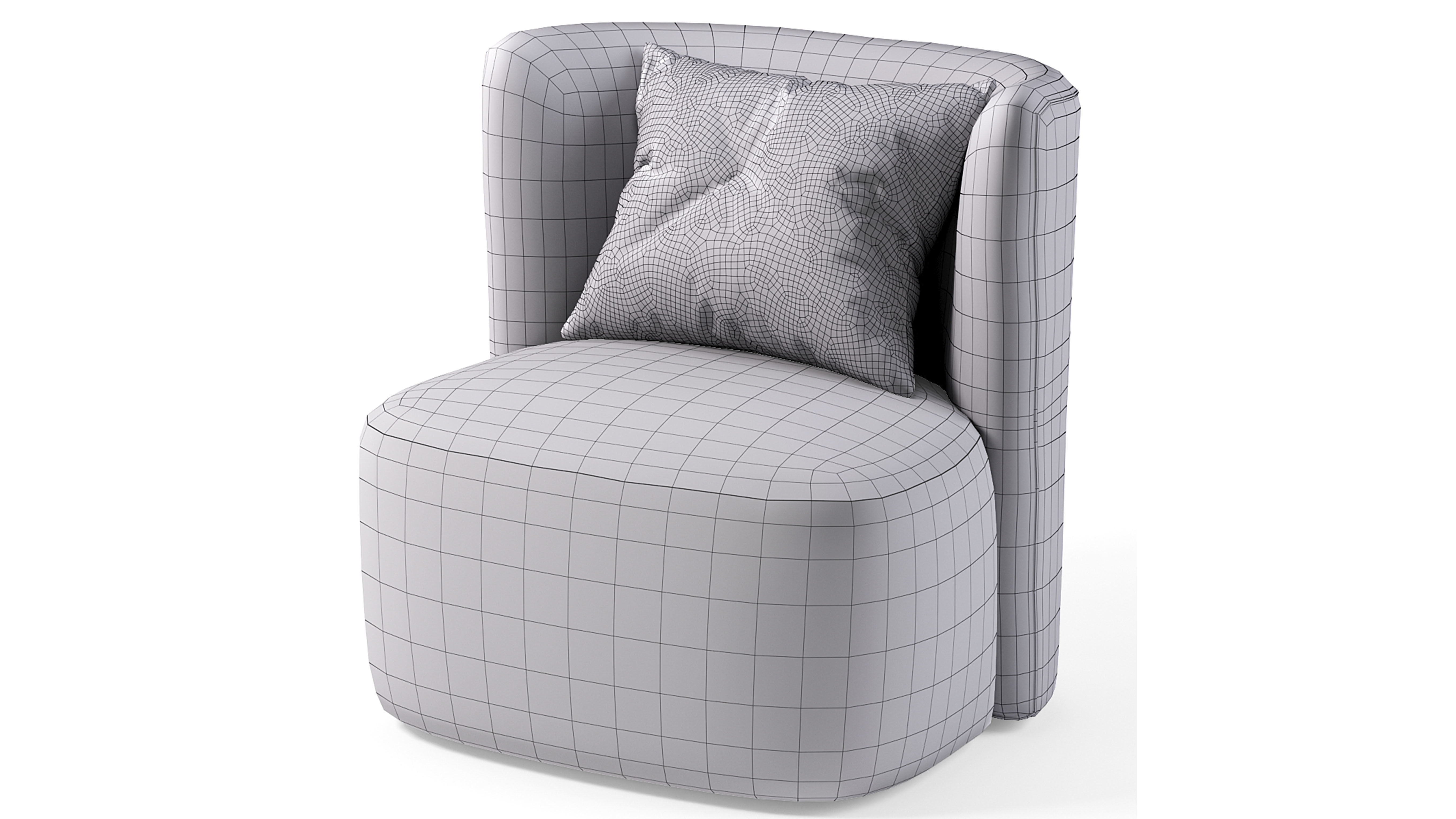 Chair Sand 3D model_2