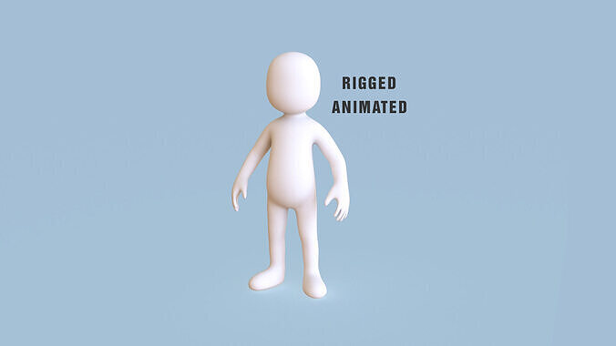 Simple Stick v0005 Low-poly 3D model