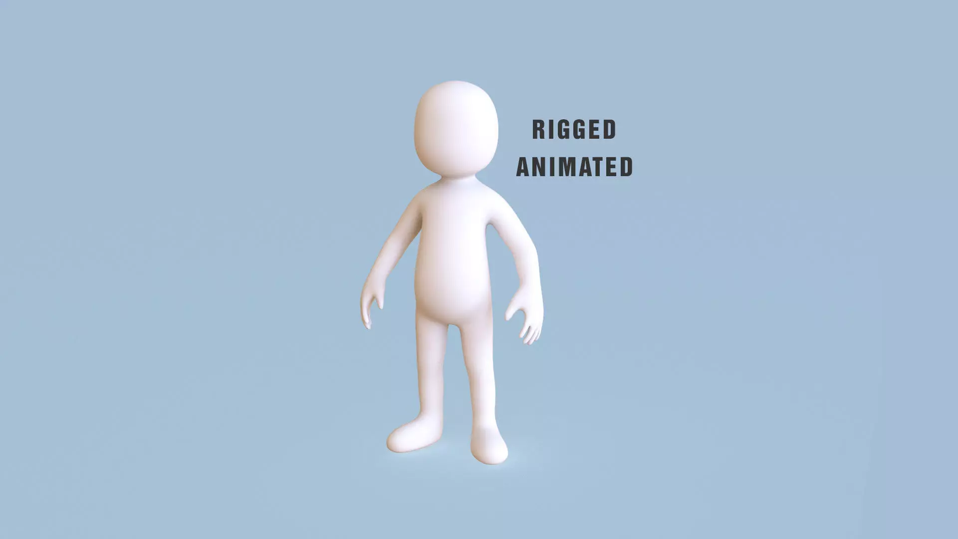 Simple Stick v0005 Low-poly 3D model