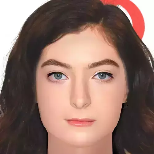Lorde Head - No Hair - Low poly head for game