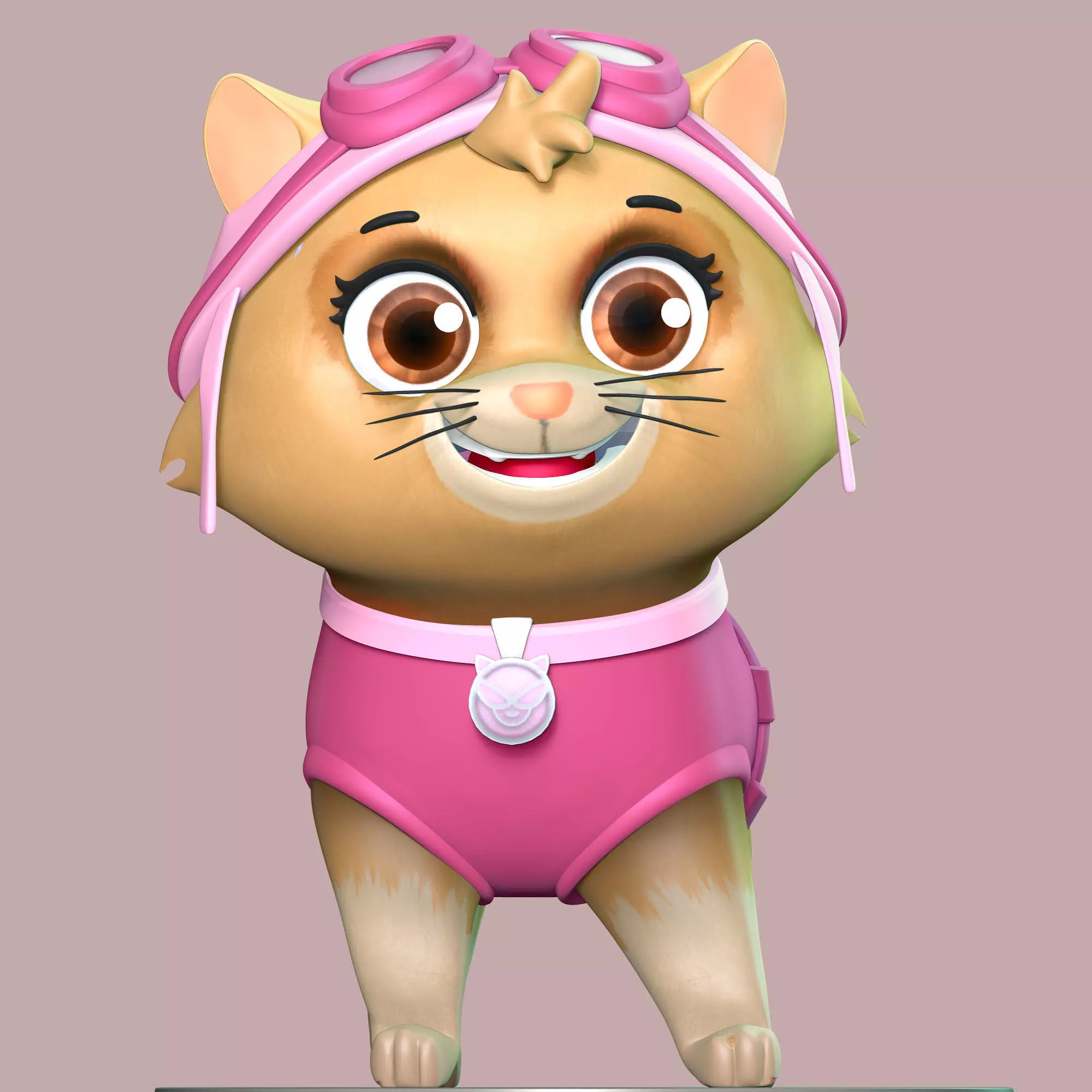 Cat Skye - Paw Patrol 3D print model_0