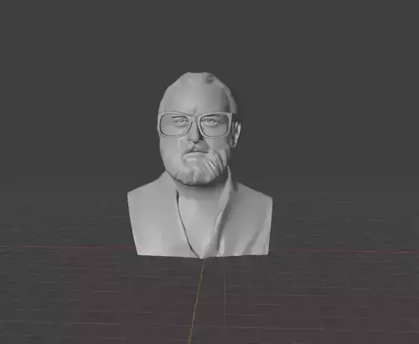 Sergio Leone 3D print model