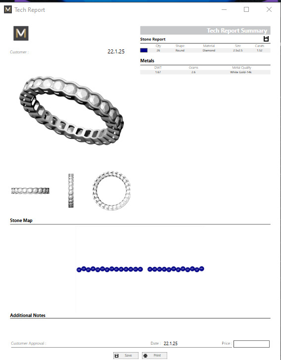 Ring Wavy 18 3D print model_7