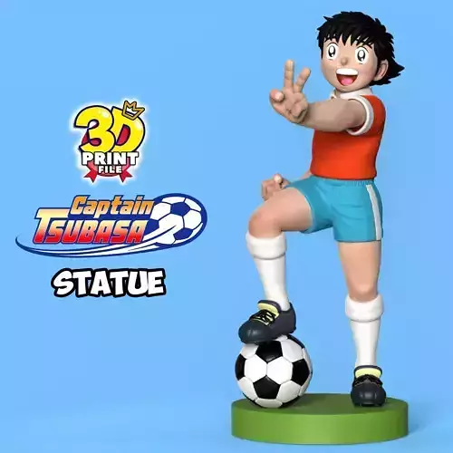 Captain Tsubasa 3d model 3D print model