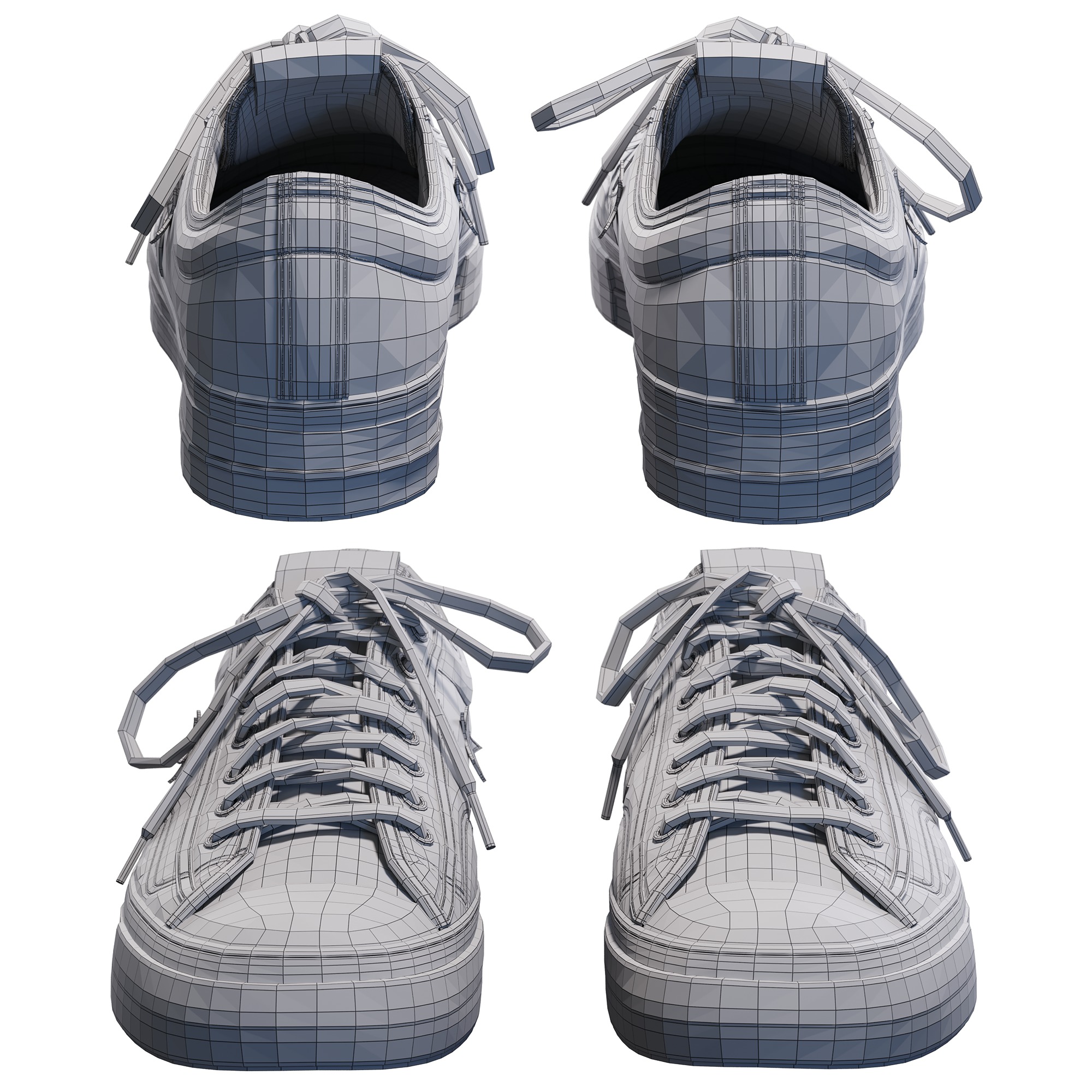 Converse Star Player 3D model_9