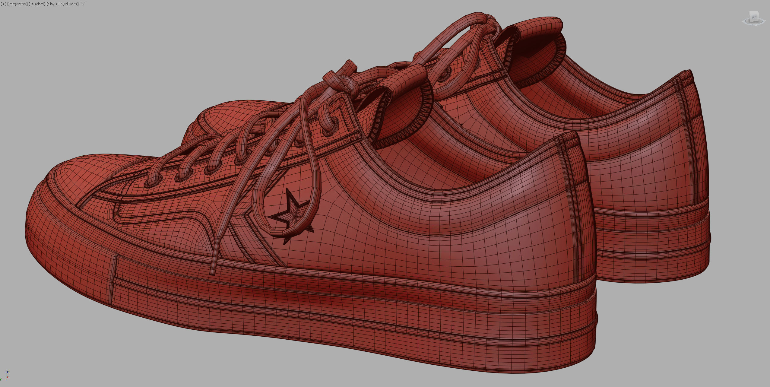 Converse Star Player 3D model_16