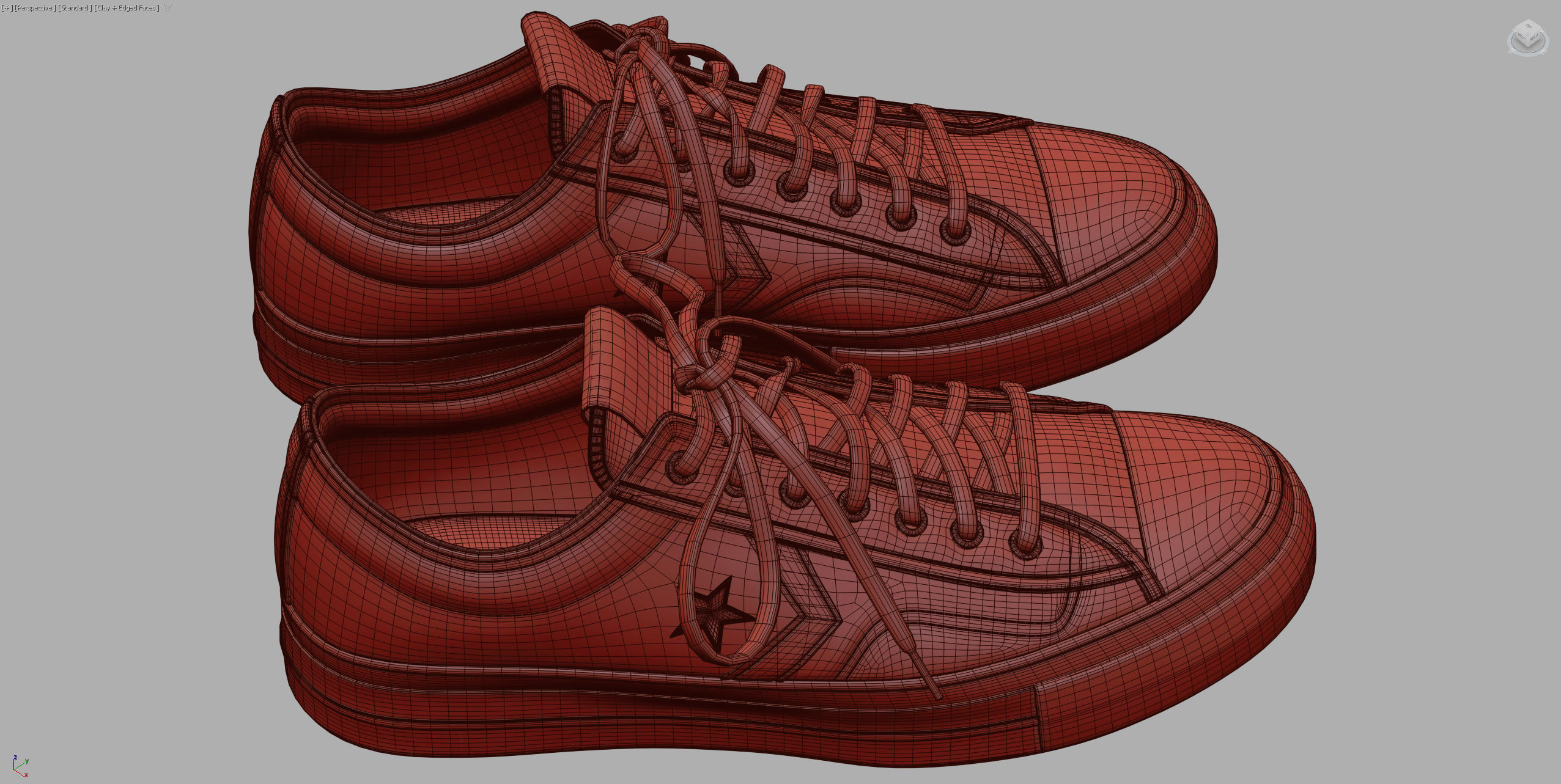 Converse Star Player 3D model_19