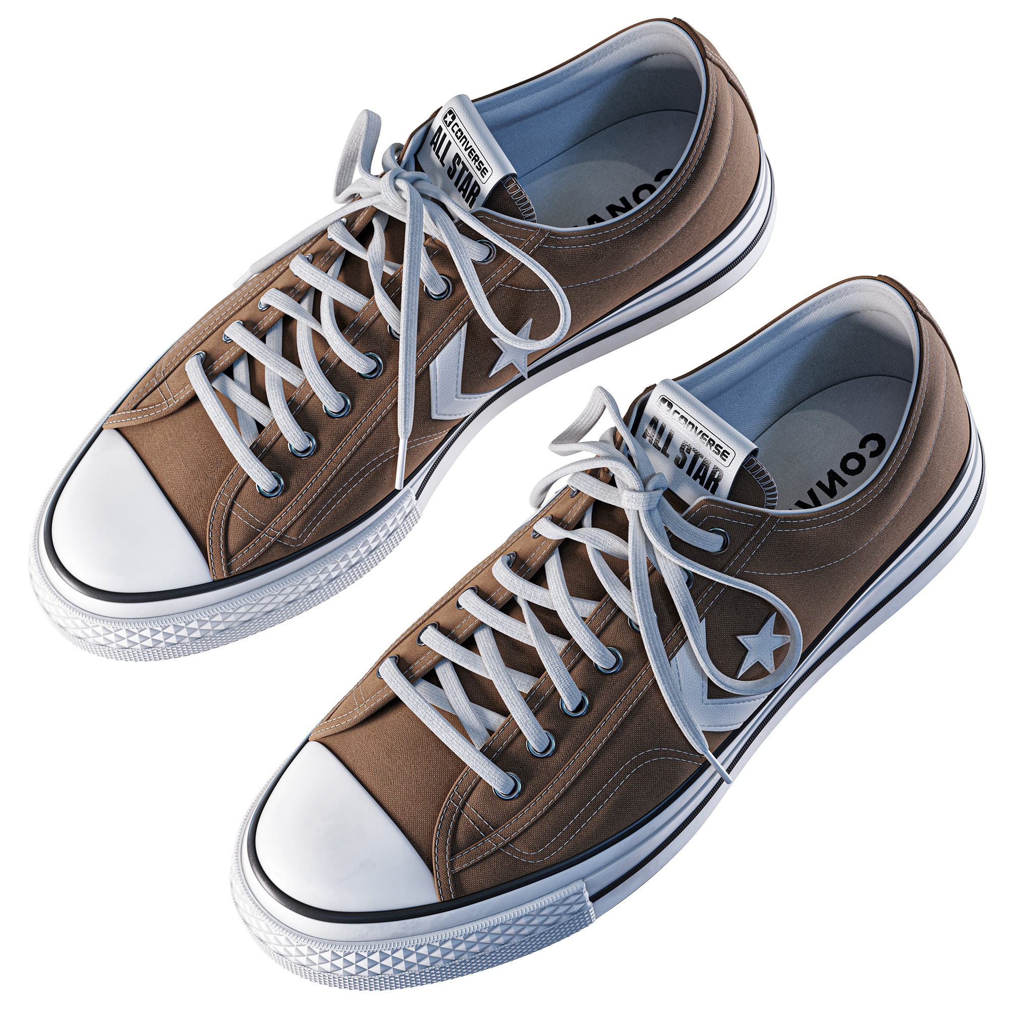 Converse Star Player 3D model_2