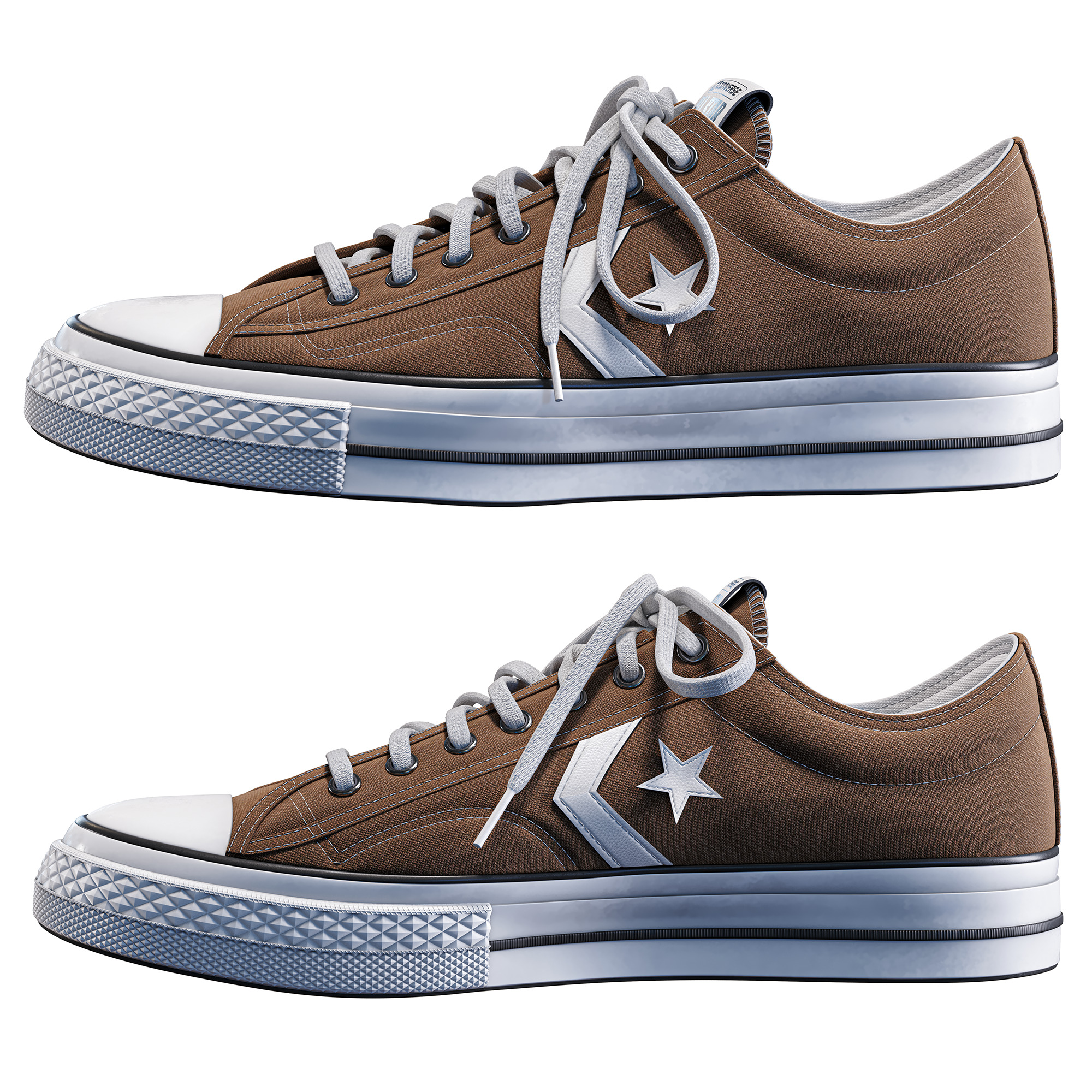 Converse Star Player 3D model_1