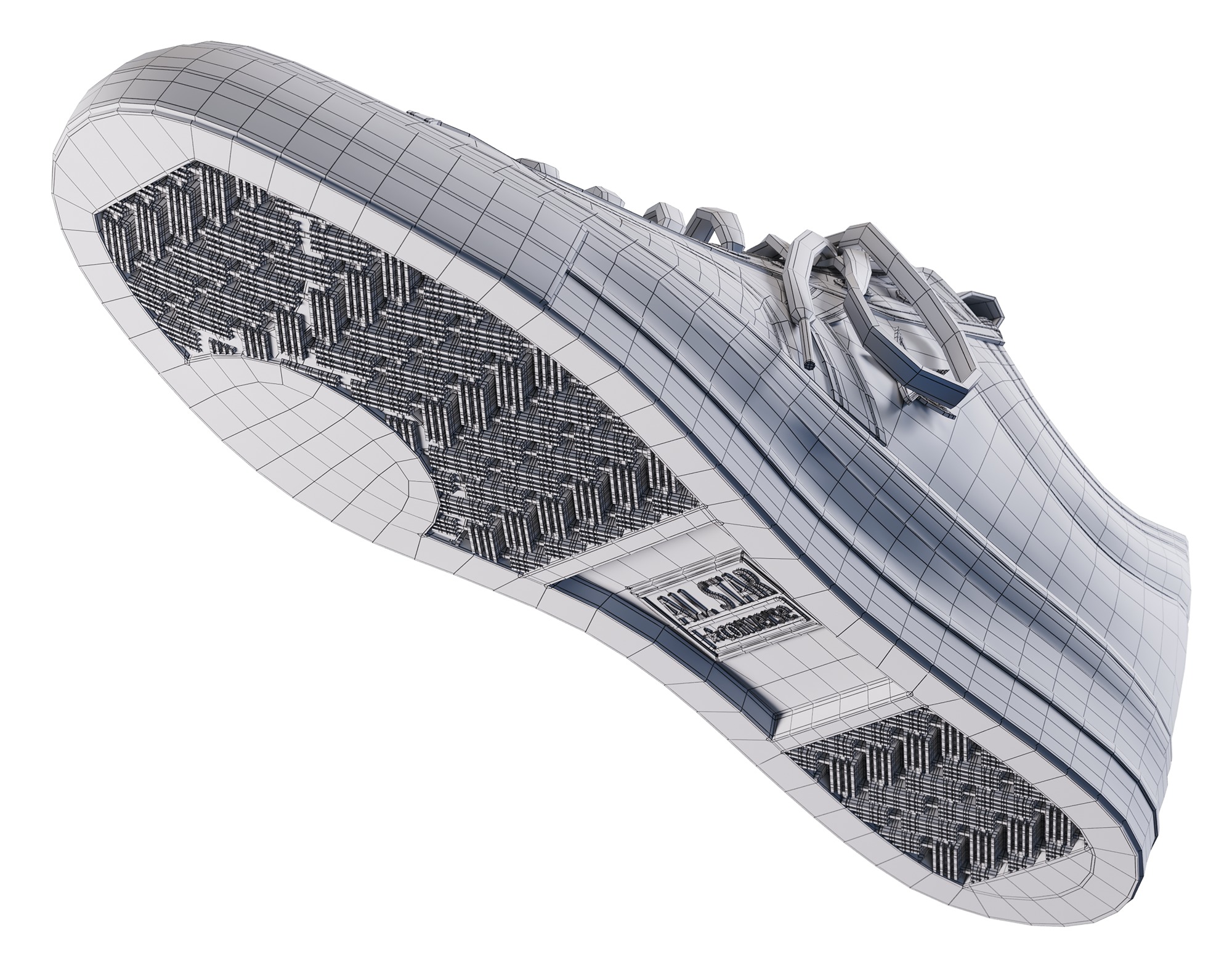 Converse Star Player 3D model_12