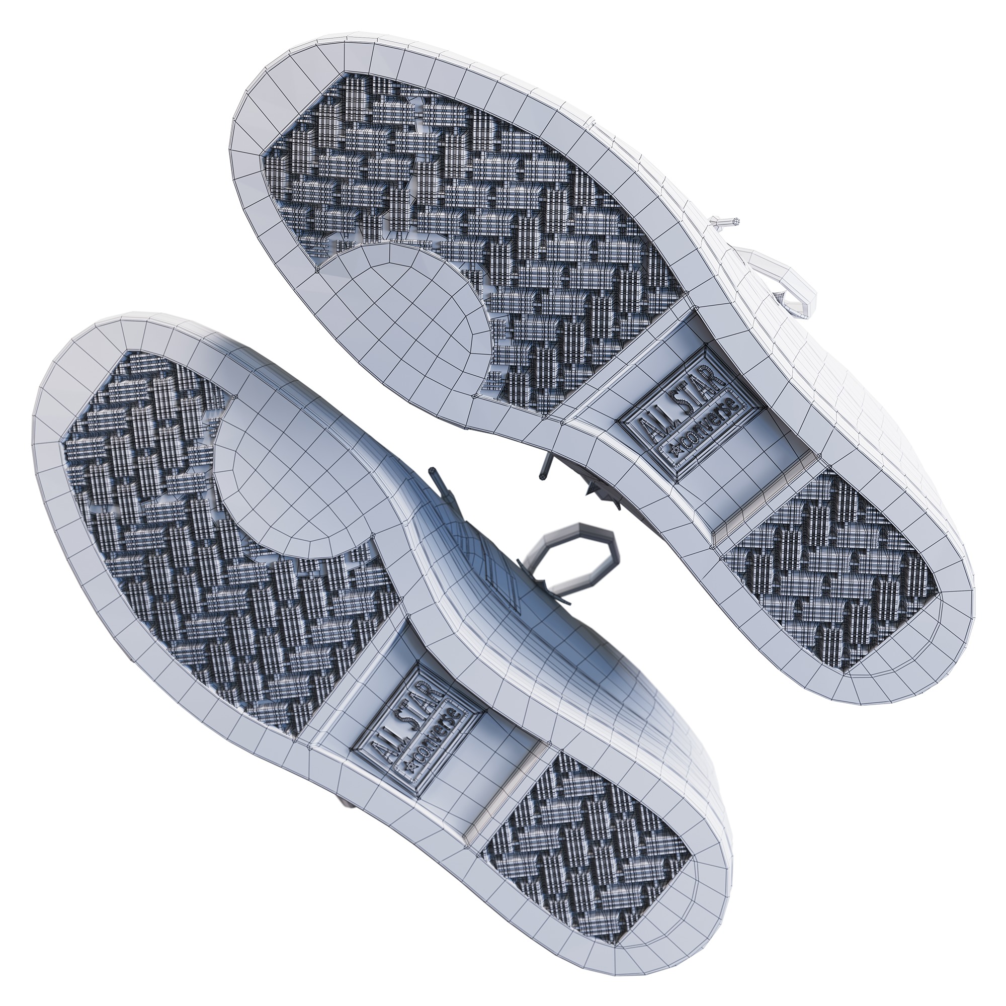 Converse Star Player 3D model_10