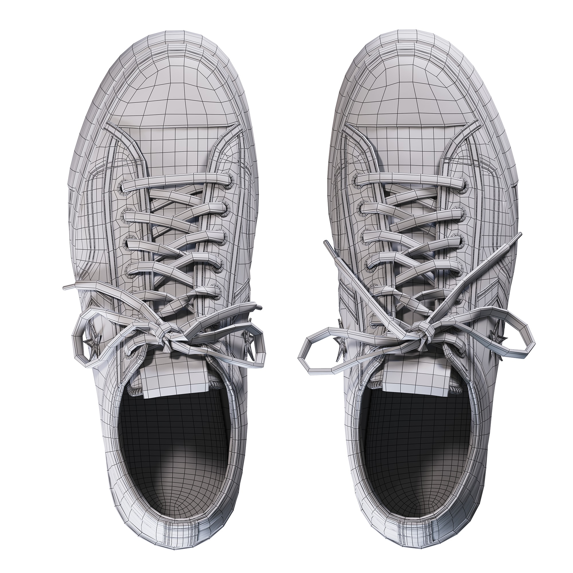 Converse Star Player 3D model_6