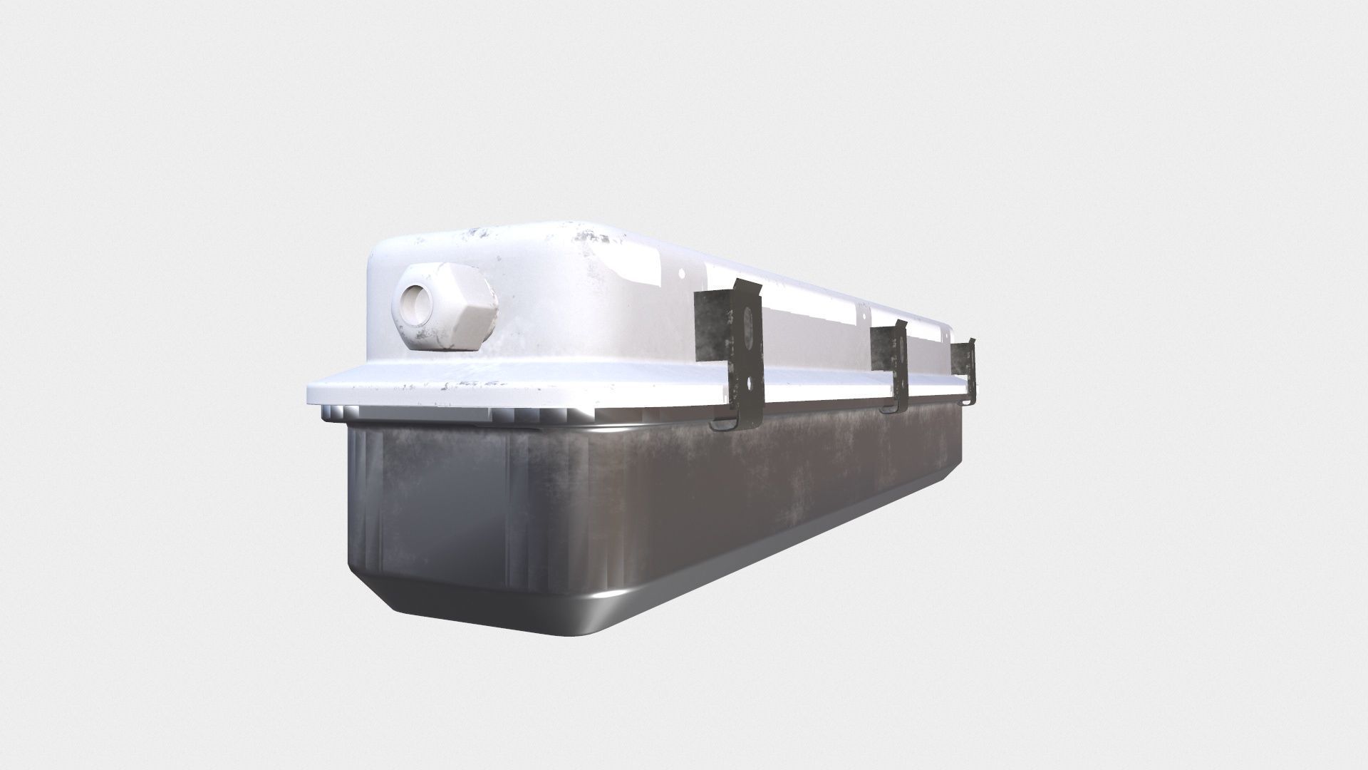 Ceiling Light Low-poly 3D model_4