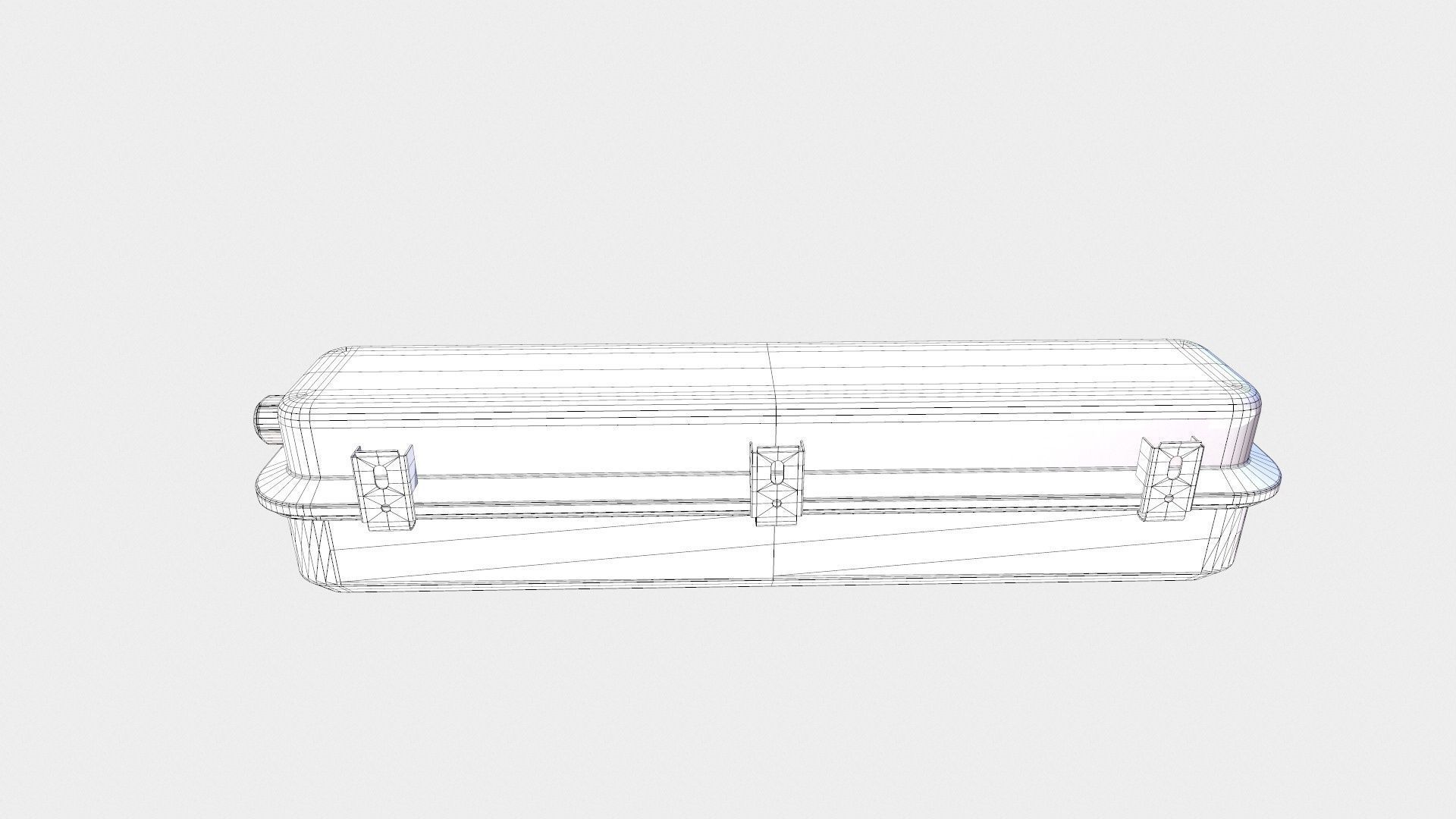 Ceiling Light Low-poly 3D model_6