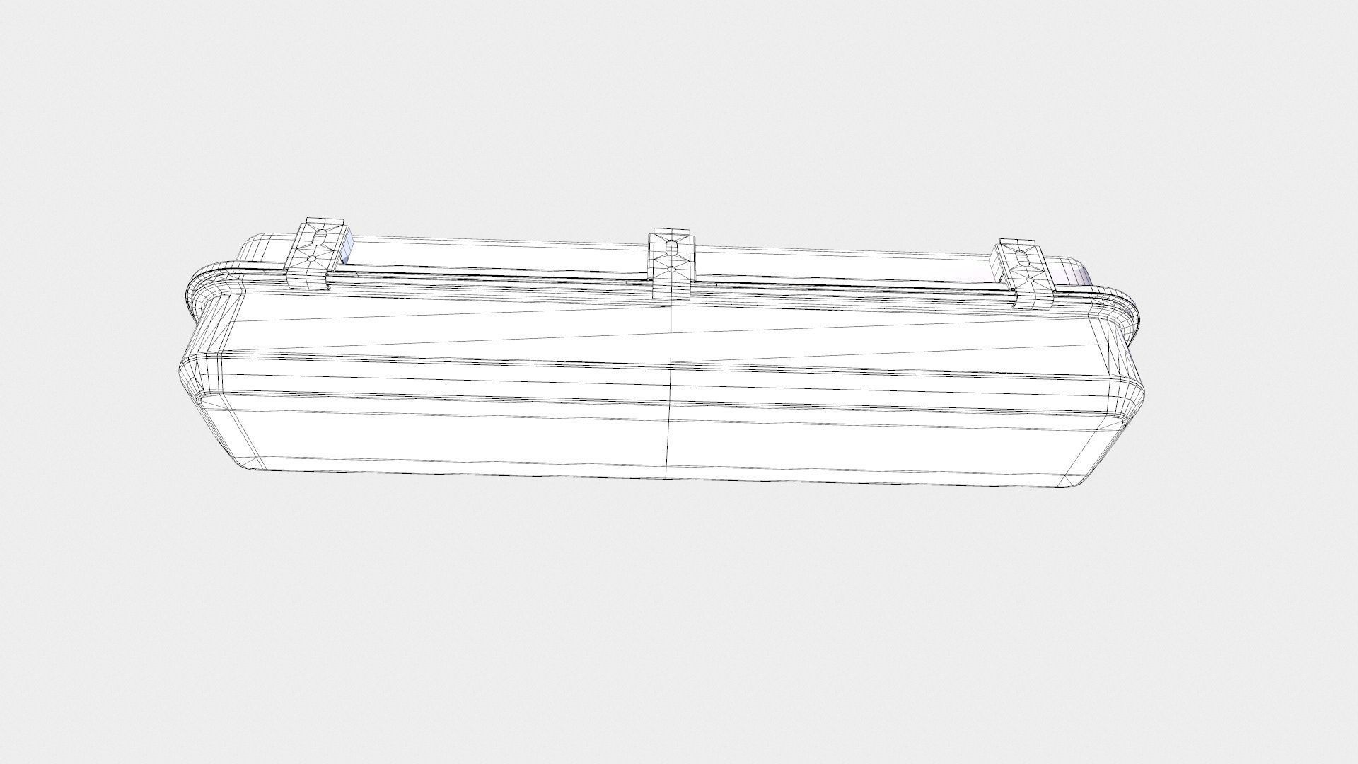 Ceiling Light Low-poly 3D model_7