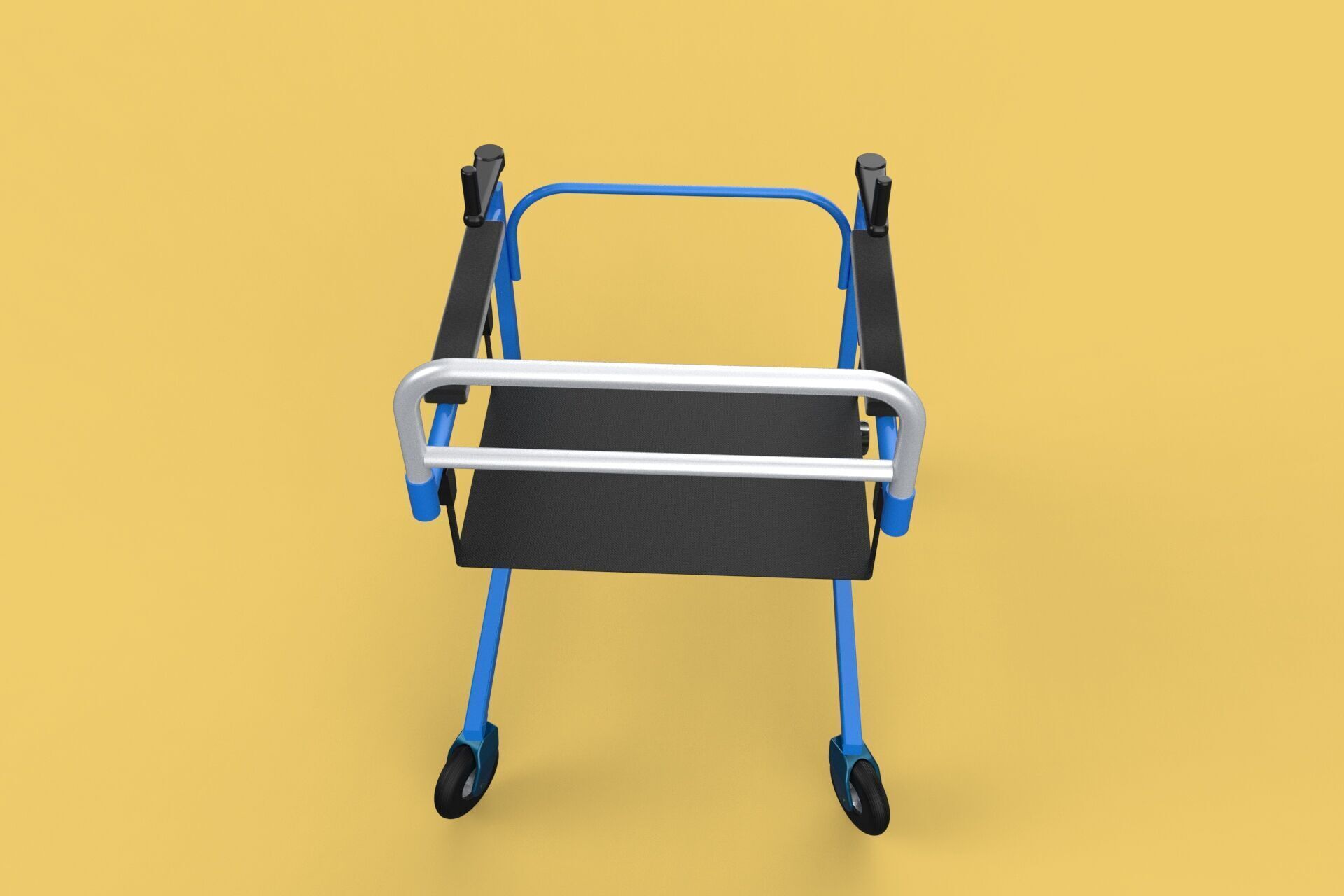 PEDIATRIC GAIT TRAINERS WALKER WALKING AIDS SEAT STAND ROLLATOR 3D model_21