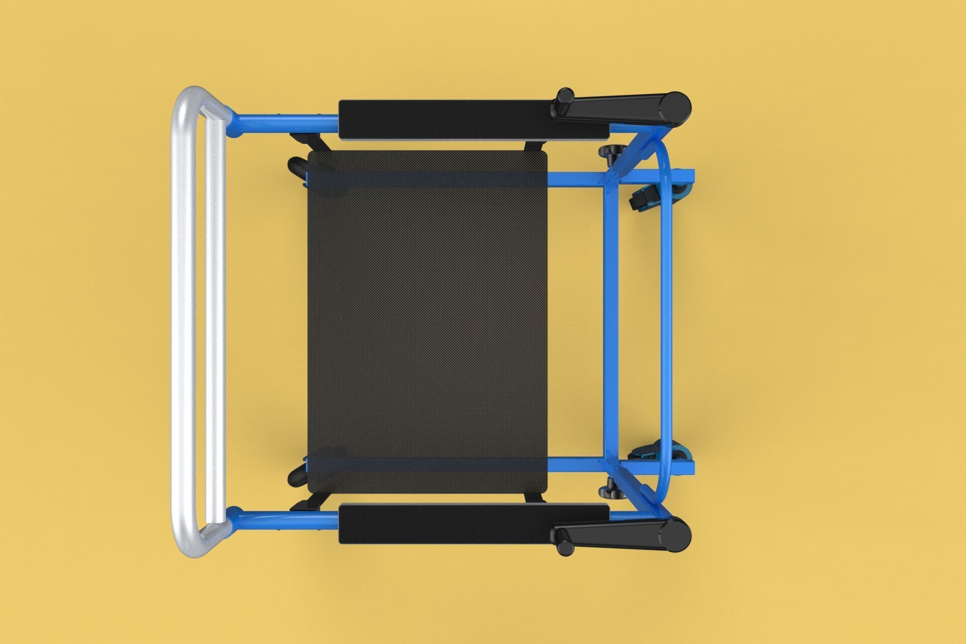 PEDIATRIC GAIT TRAINERS WALKER WALKING AIDS SEAT STAND ROLLATOR 3D model_25