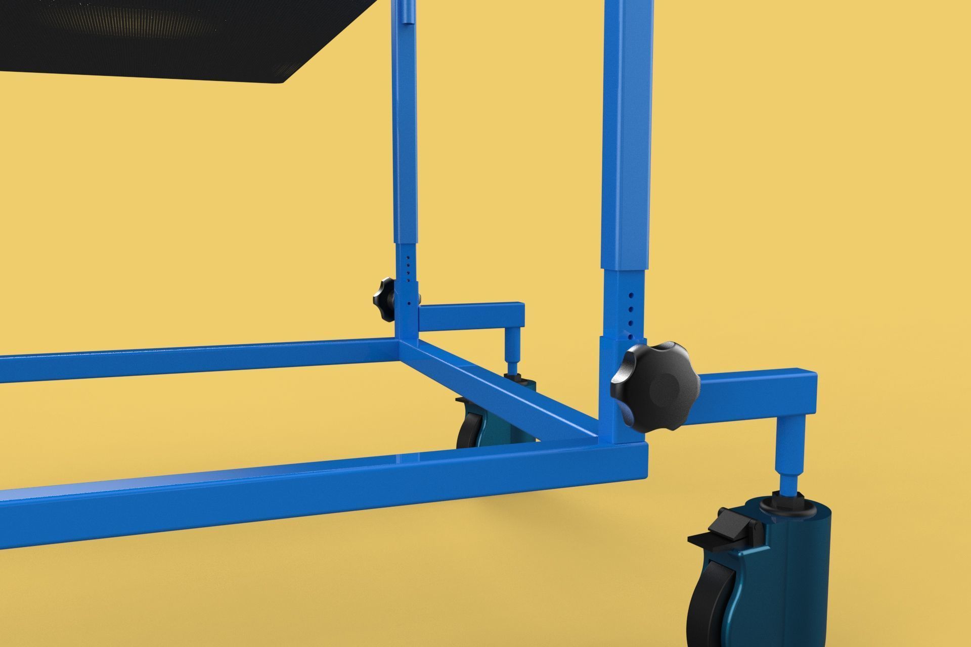 PEDIATRIC GAIT TRAINERS WALKER WALKING AIDS SEAT STAND ROLLATOR 3D model_35