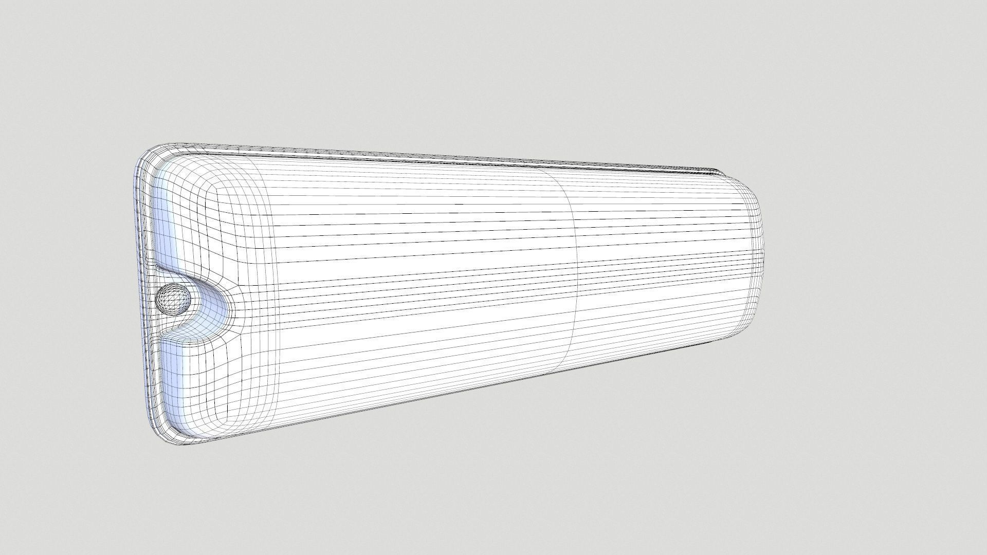 Emergency Escape Light Low-poly 3D model_7
