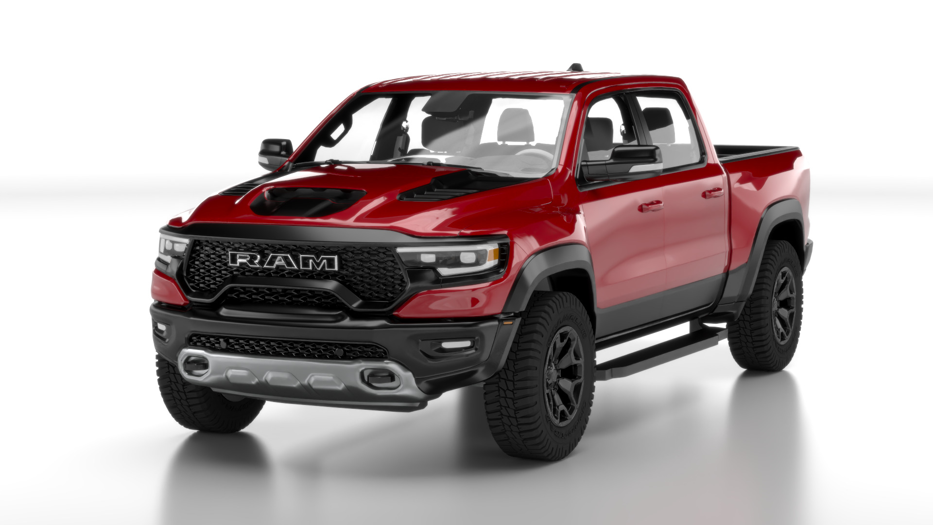 Dodge ram trx 1500 2021 3D print model_1