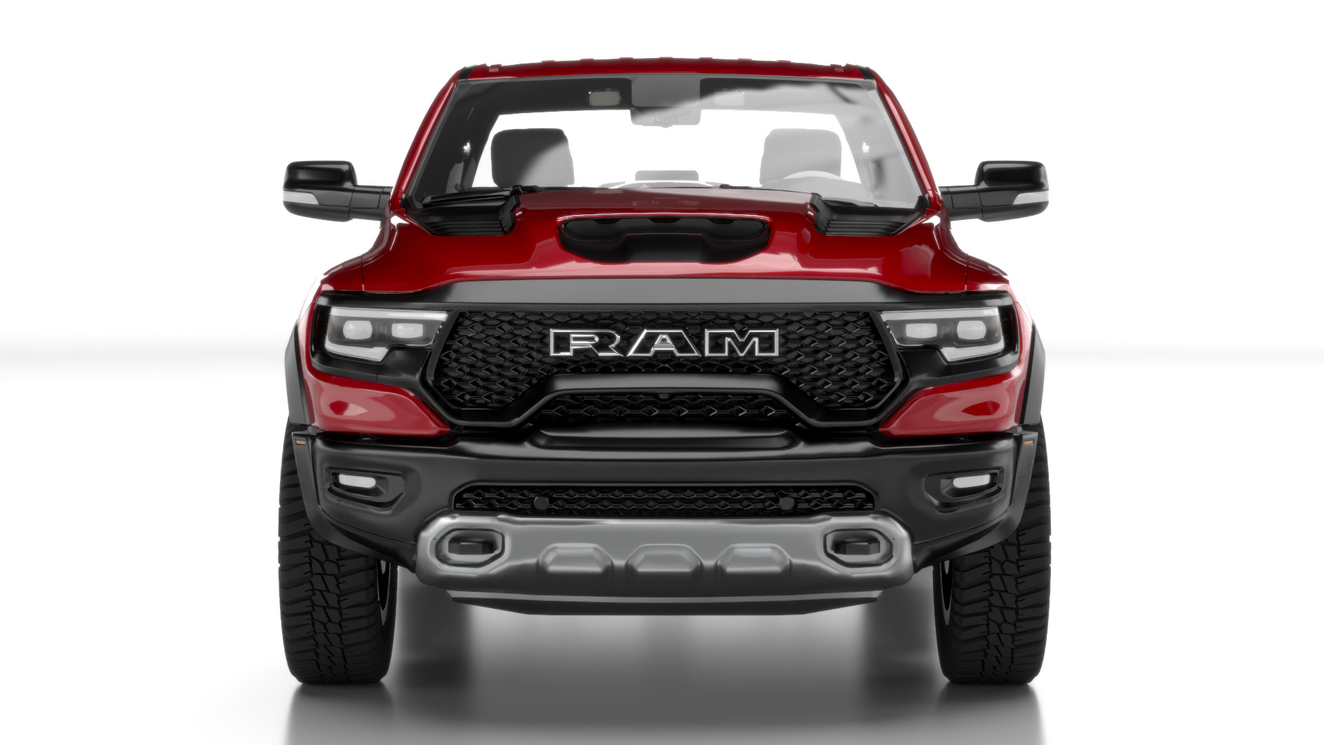 Dodge ram trx 1500 2021 3D print model_6