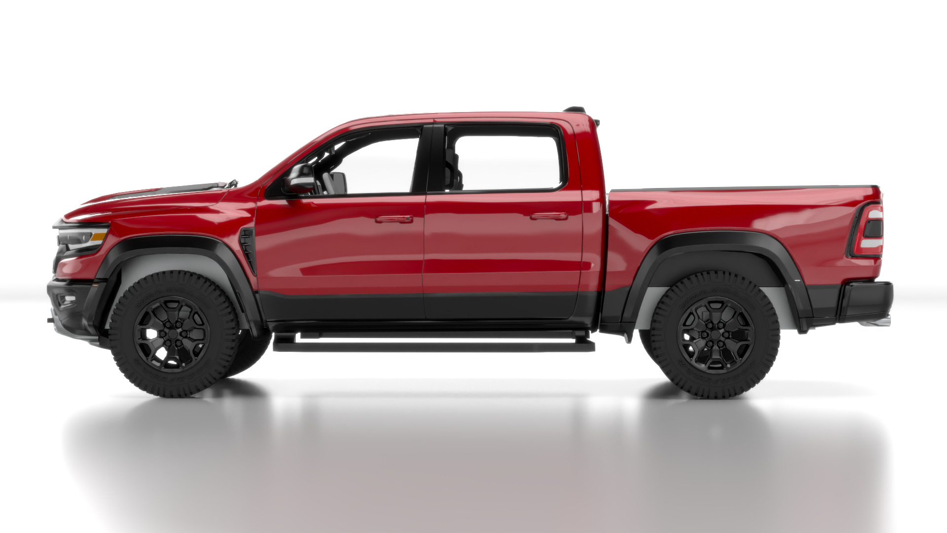 Dodge ram trx 1500 2021 3D print model_2