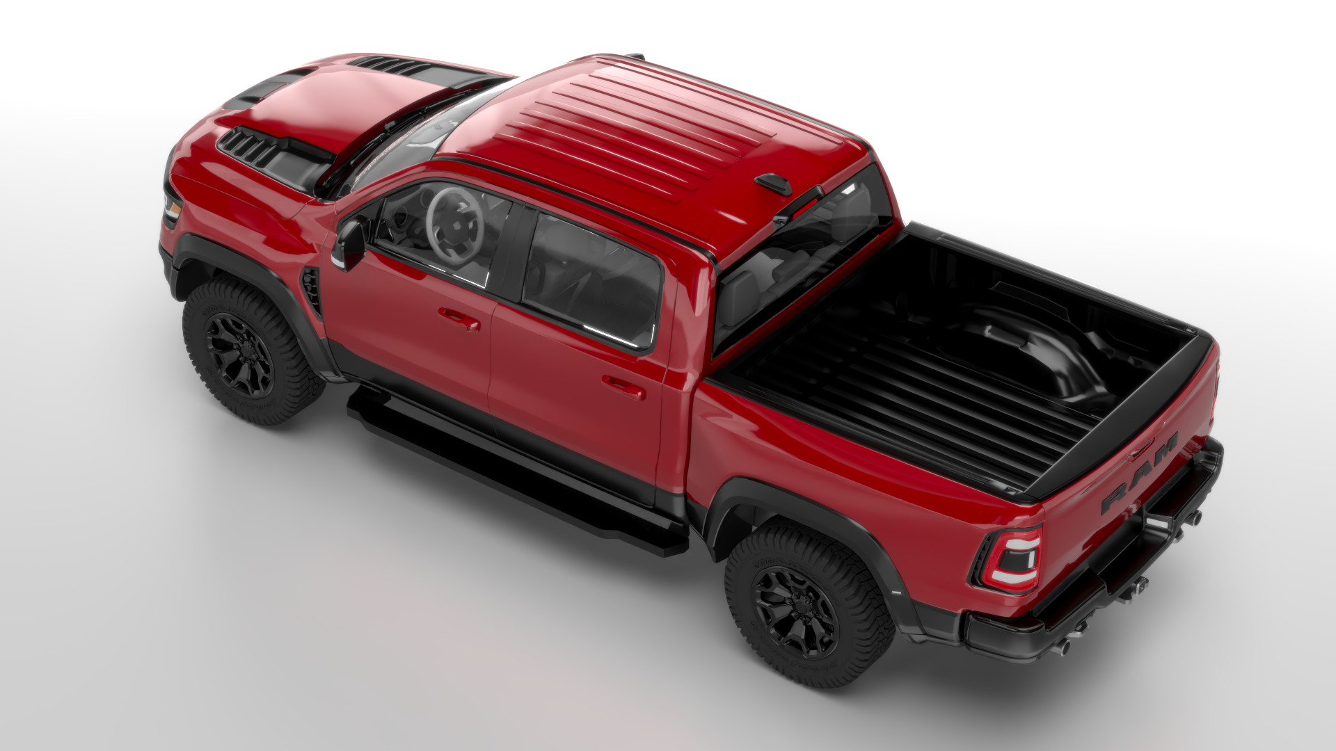 Dodge ram trx 1500 2021 3D print model_3