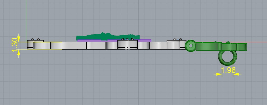 Pendant Cross N012736 3D print model_7