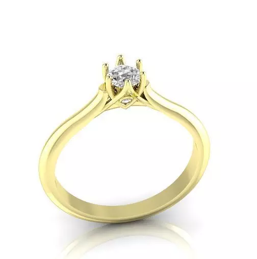 Soliter ring N012700 3D print model_0