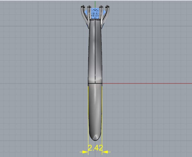 Soliter ring N012700 3D print model_7