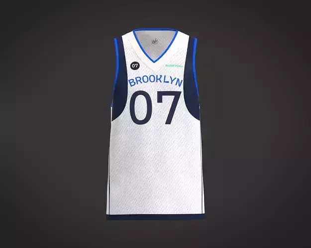 Mens basketball jersey vest with graphics
