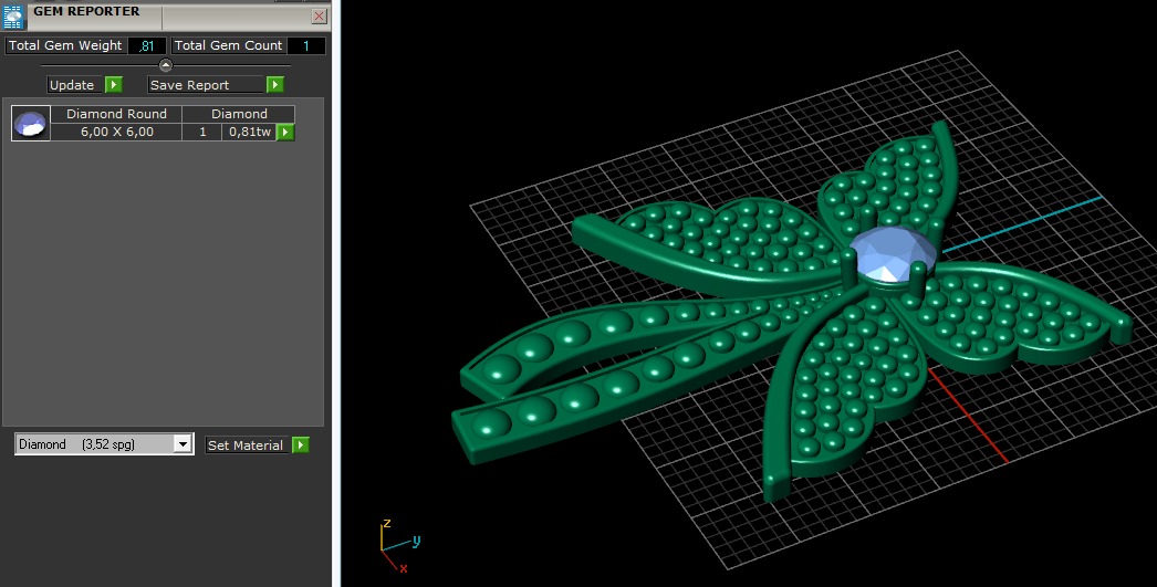 Butterfly N012769 3D print model_9