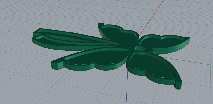 Butterfly N012769 3D print model_5