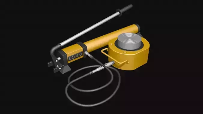 Hydraulic cylinders and pump