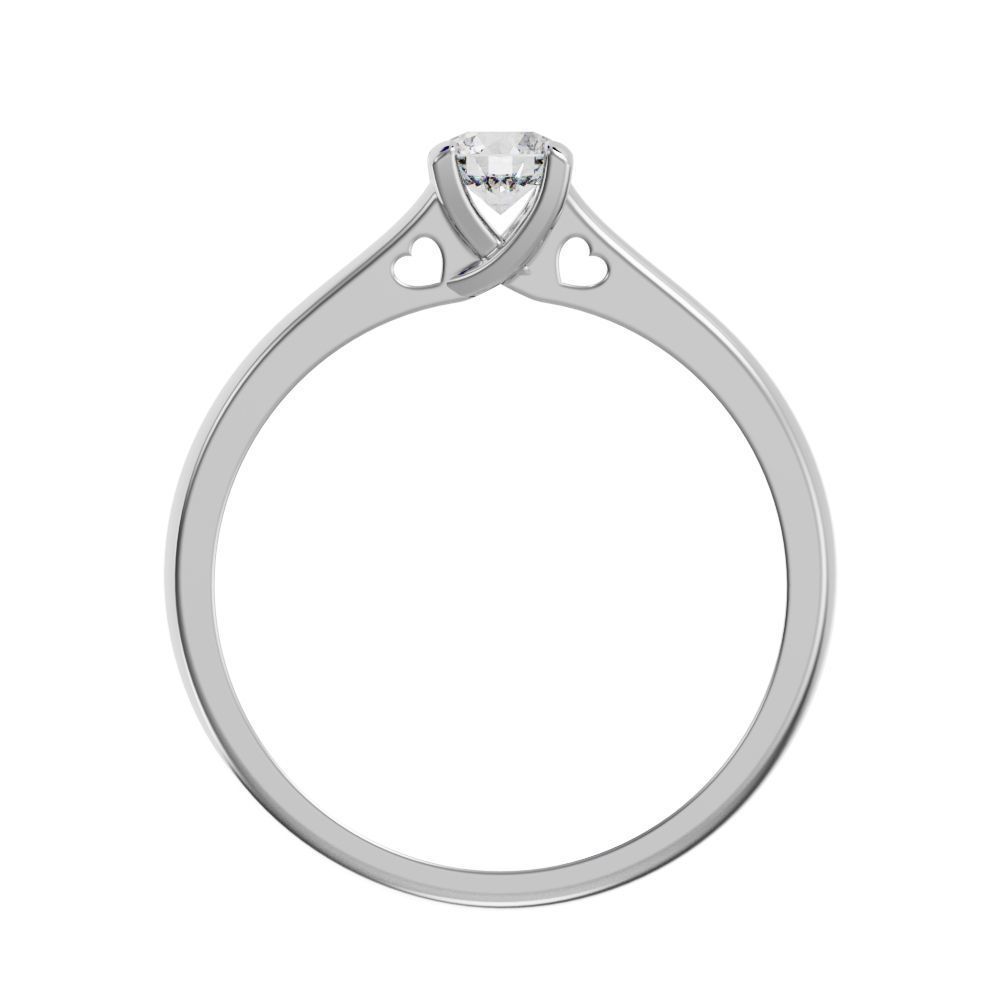 Engagement ring 3D print model_13